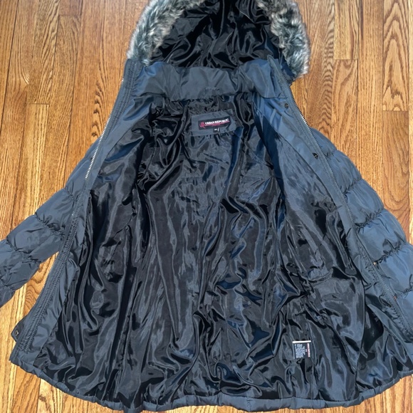 Urban Republic Women's Grey Puffer Jacket - Picture 6 of 8